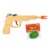 Wooden Rubber Band Gun Pistol