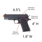 1911 Double Eagle Airsoft Pistol ZM04